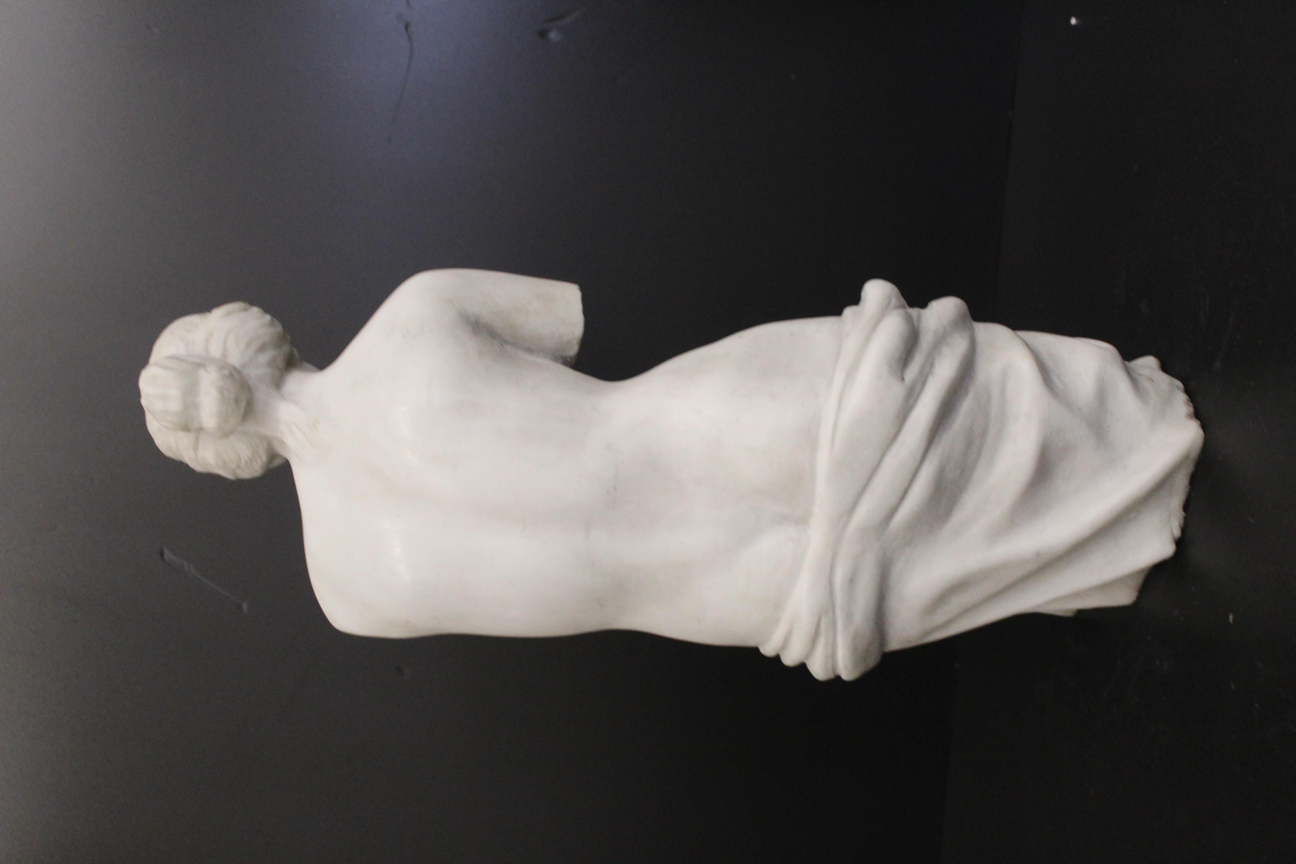 Marble Scultura, Venere di Milo, Marmo Bianco Statuario, Marmo, XX Secolo For Sale