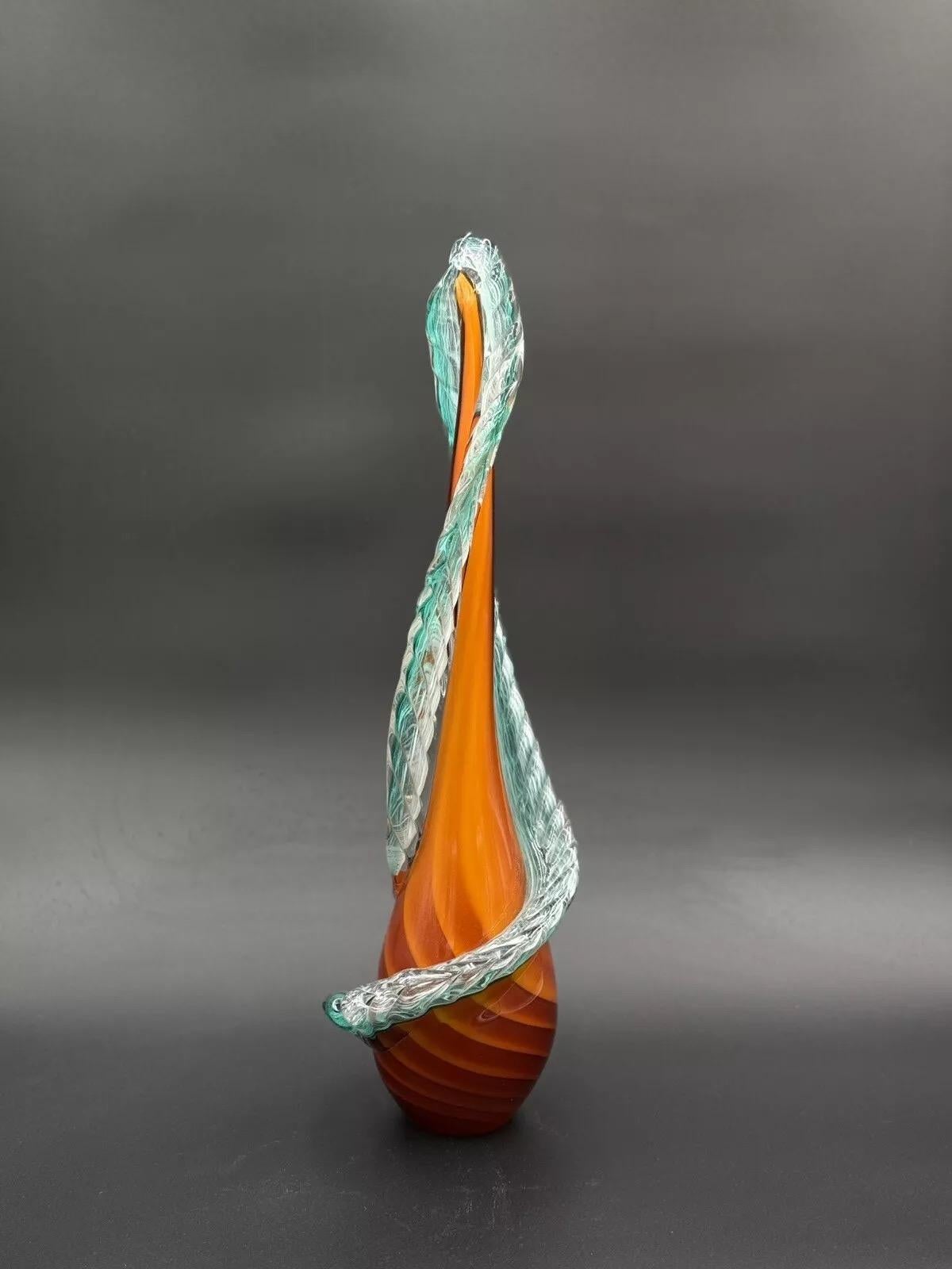 Escultura de cristal de Murano Diseño de los años 80 Italian en venta
