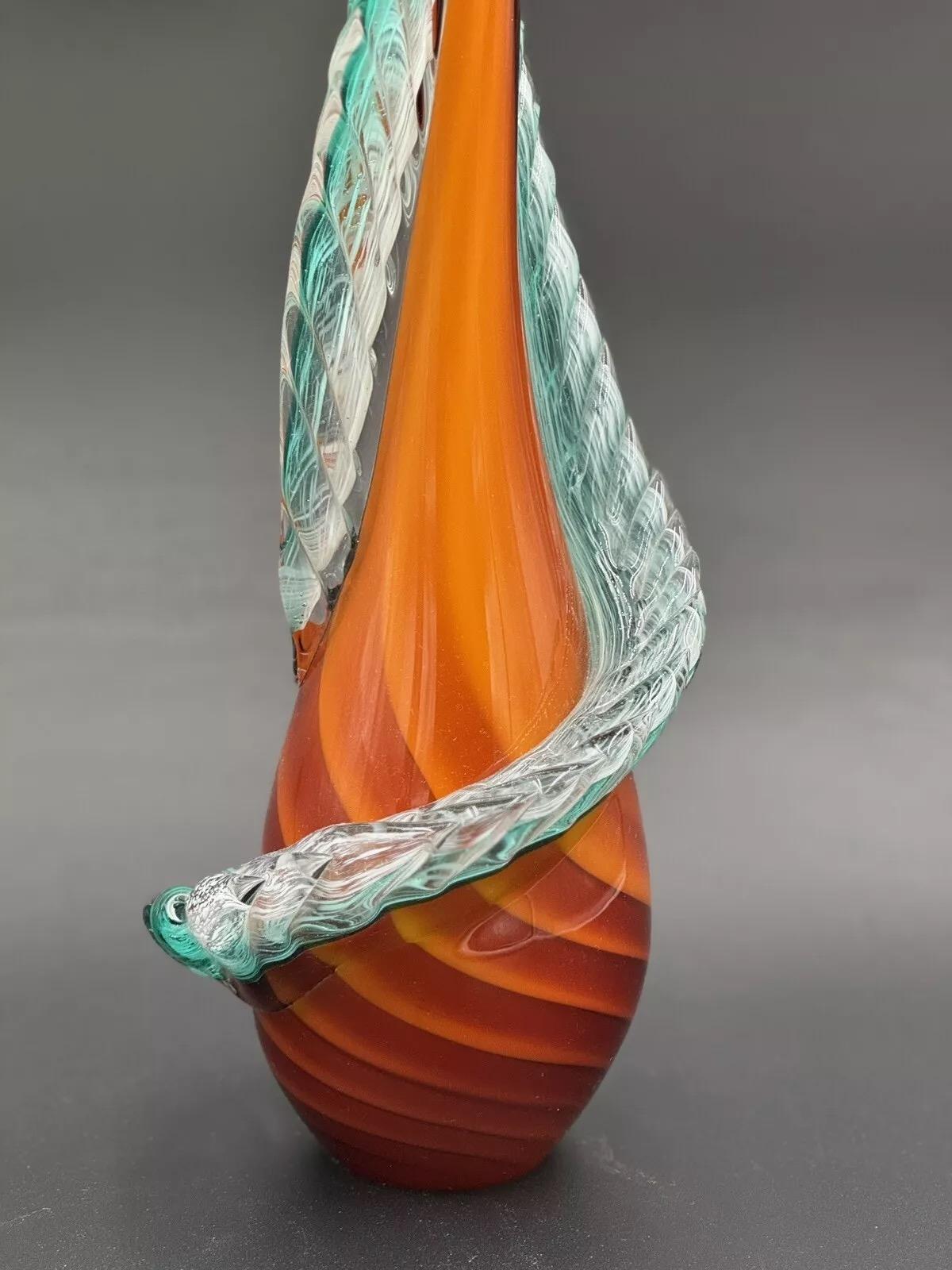 Escultura de cristal de Murano Diseño de los años 80 en Bueno estado para la venta en Taranto, IT