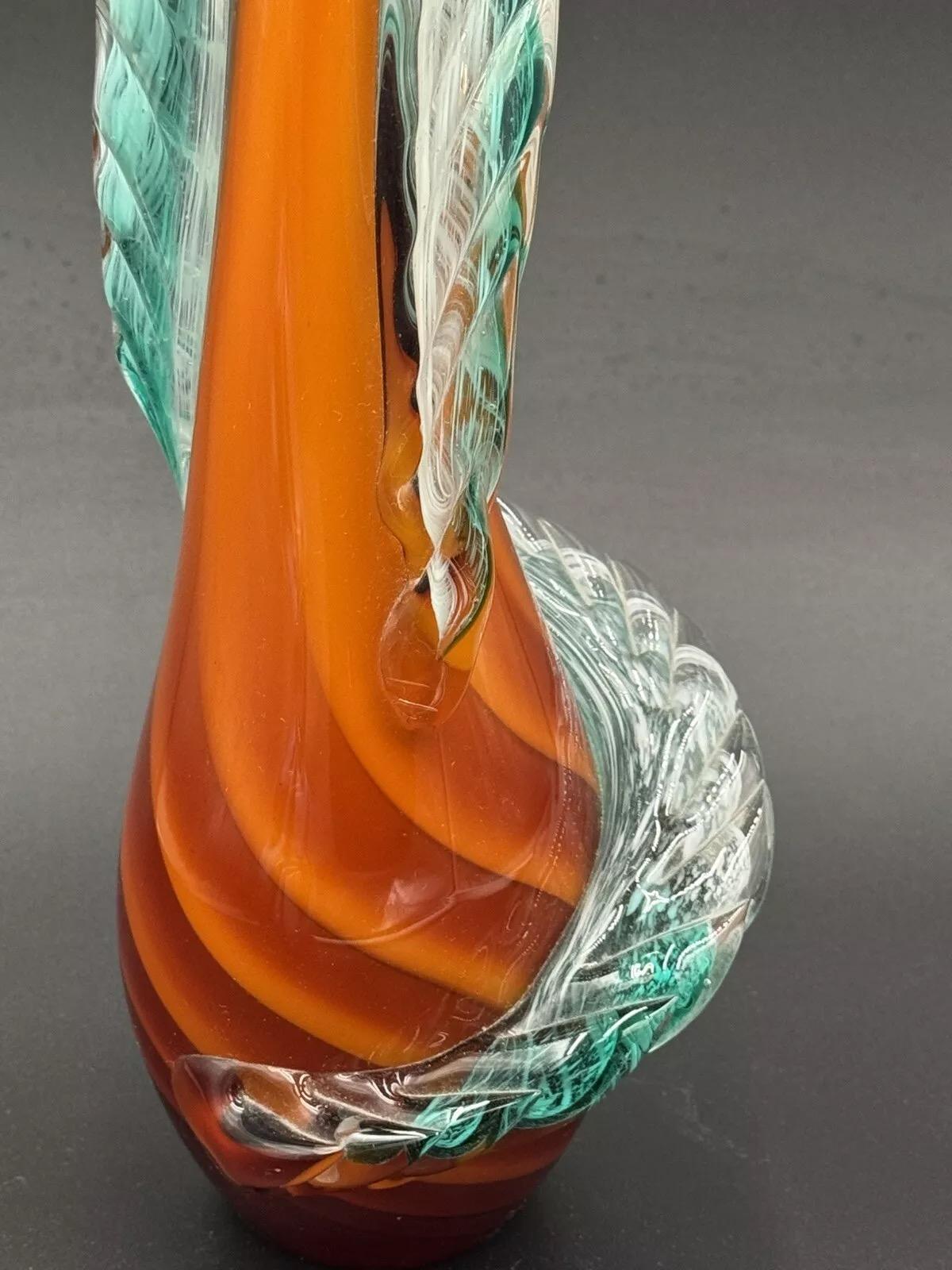 Escultura de cristal de Murano Diseño de los años 80 en venta 2