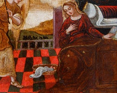 Dalmatian school, 17th century, Annunciation