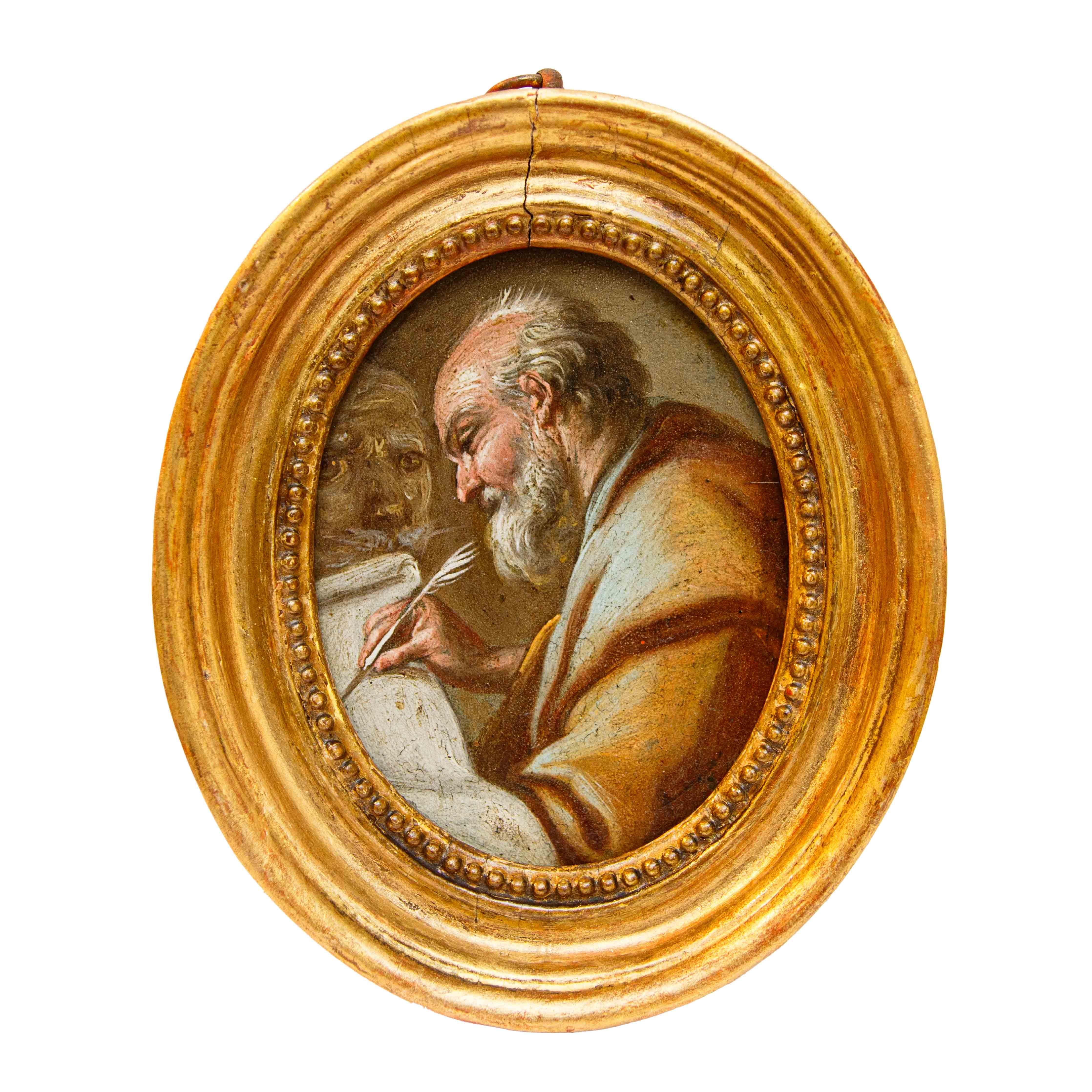 Scuola emiliana di XVII secolo, quattro evangelisti in vendita 3