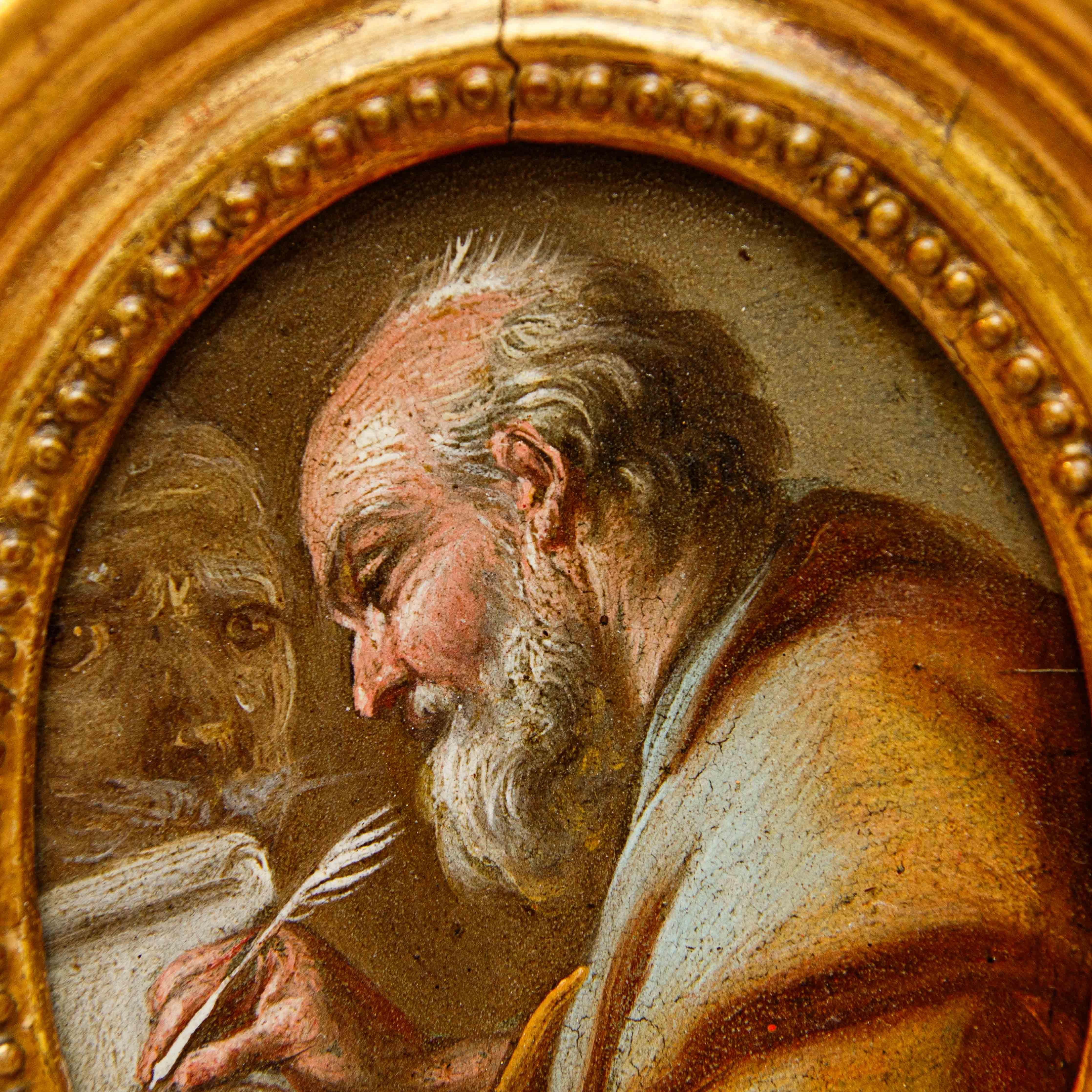 Scuola emiliana di XVII secolo, quattro evangelisti in vendita 4