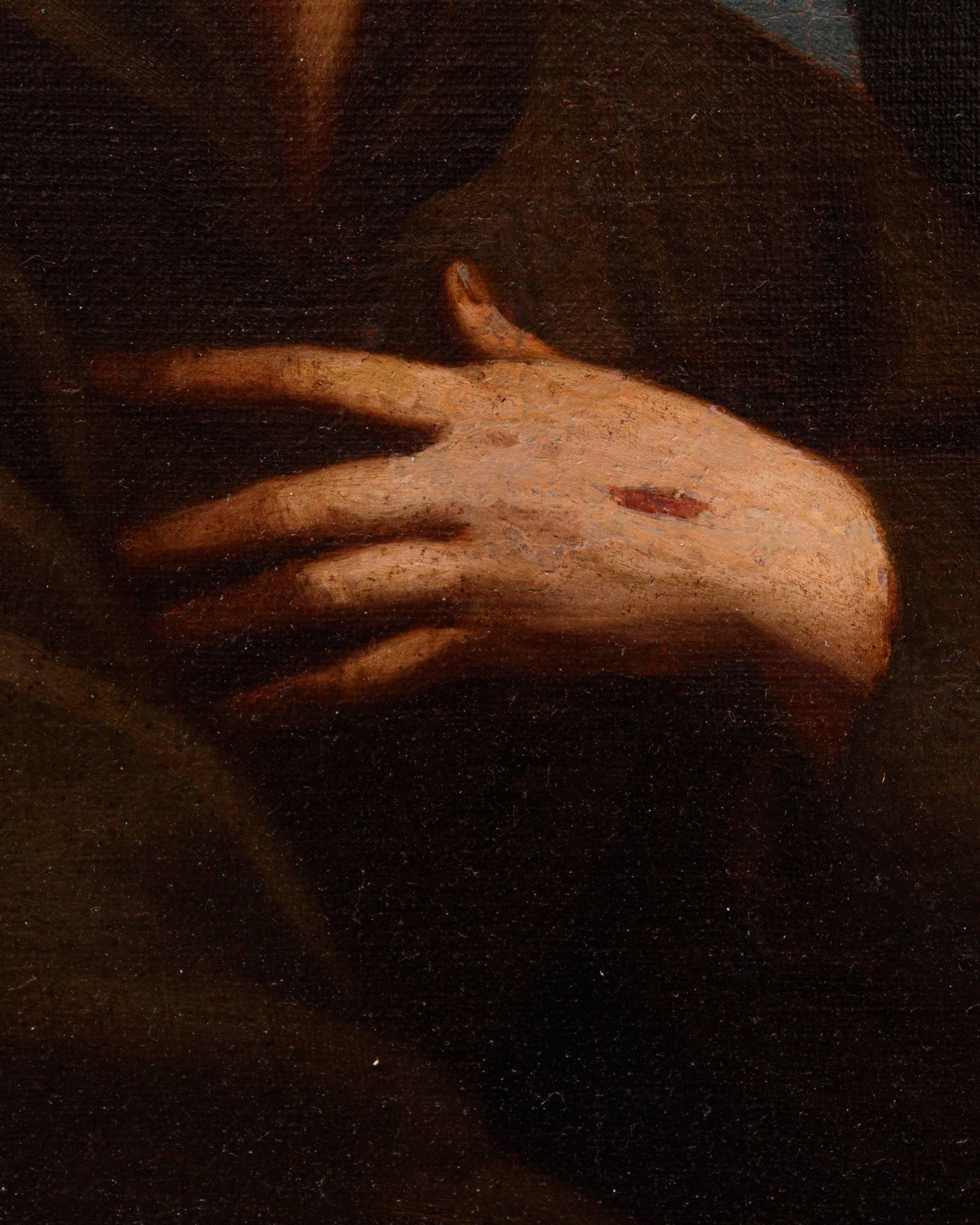 Altro Scuola emiliana, XVII secolo, San Francesco in vendita