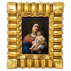 Roman school, 17th century, Madonna and Child