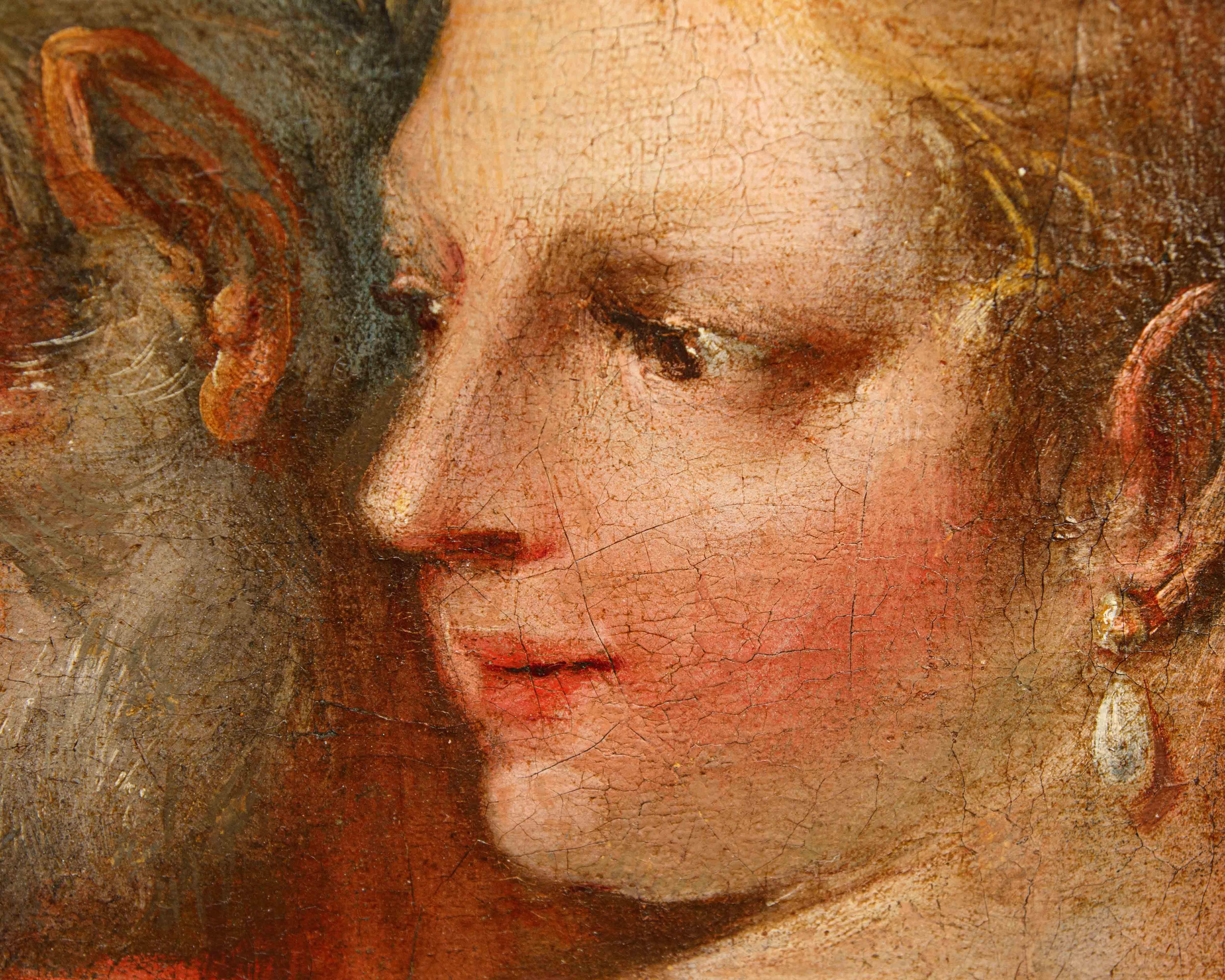 Italian Scuola veneta, metà del XVIII secolo, Loth e le figlie in vendita