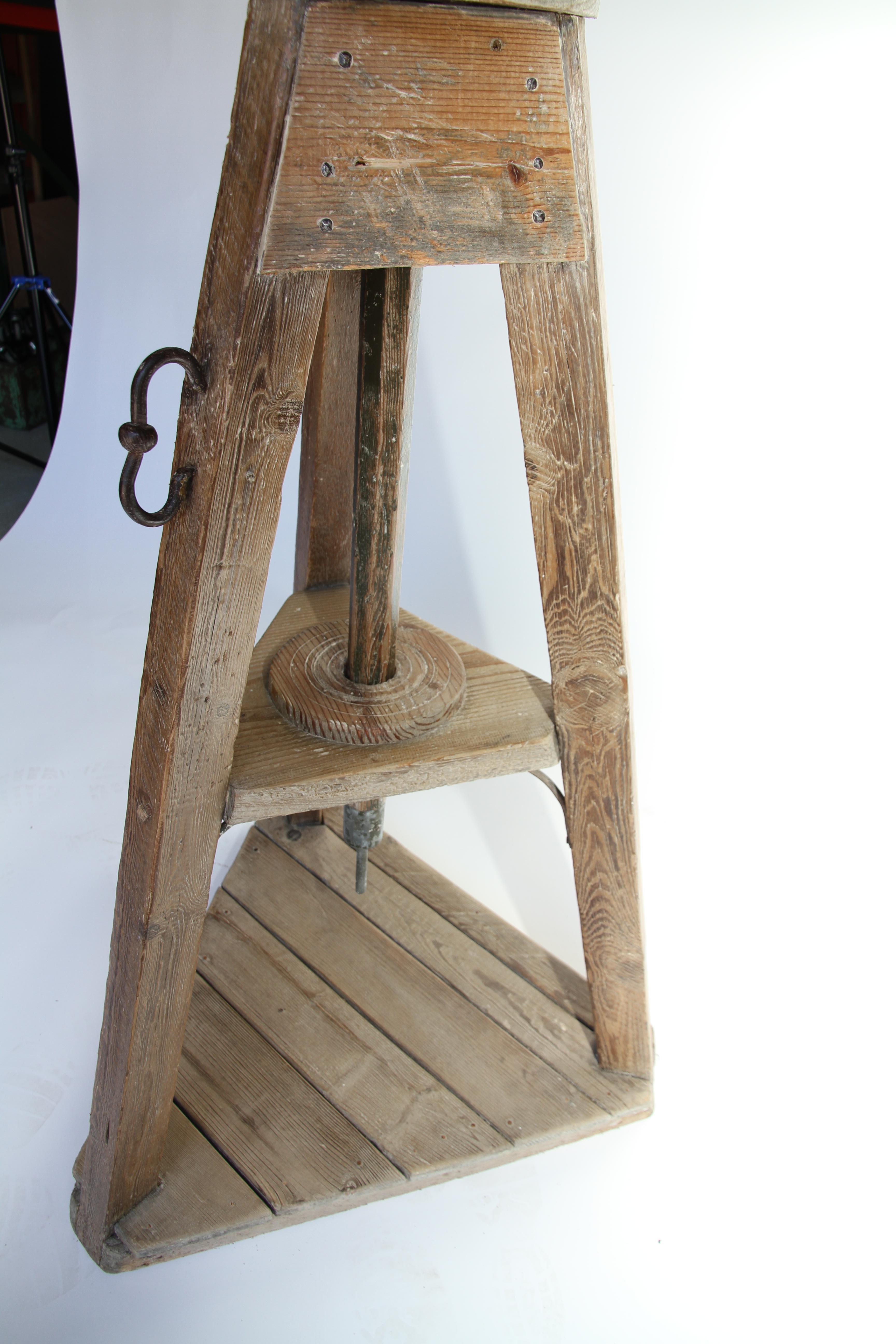 Wood Scupltor's Table