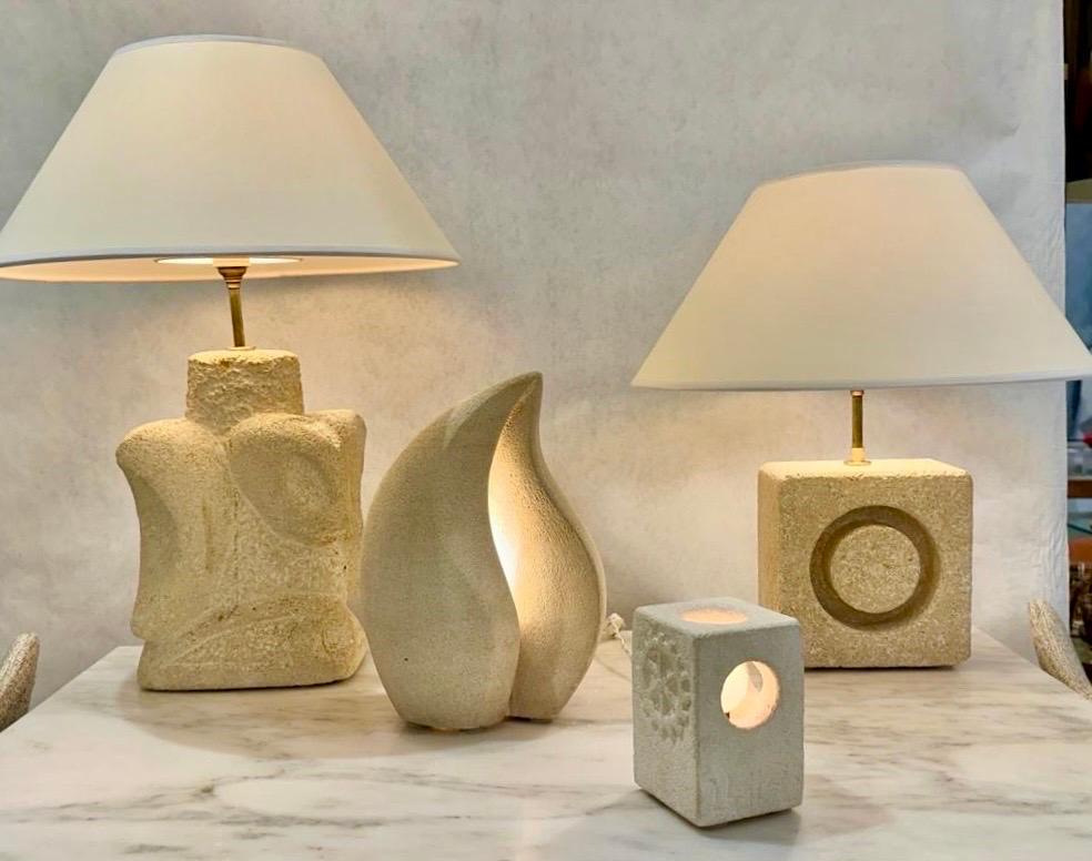 Scuptural Table Lamp by French Artist, Arsene Galisson in Poitou 7