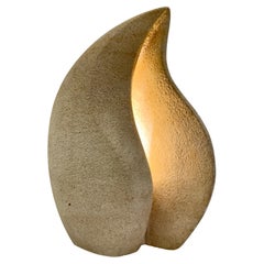 Scuptural Table Lamp by French Artist, Arsene Galisson in Poitou