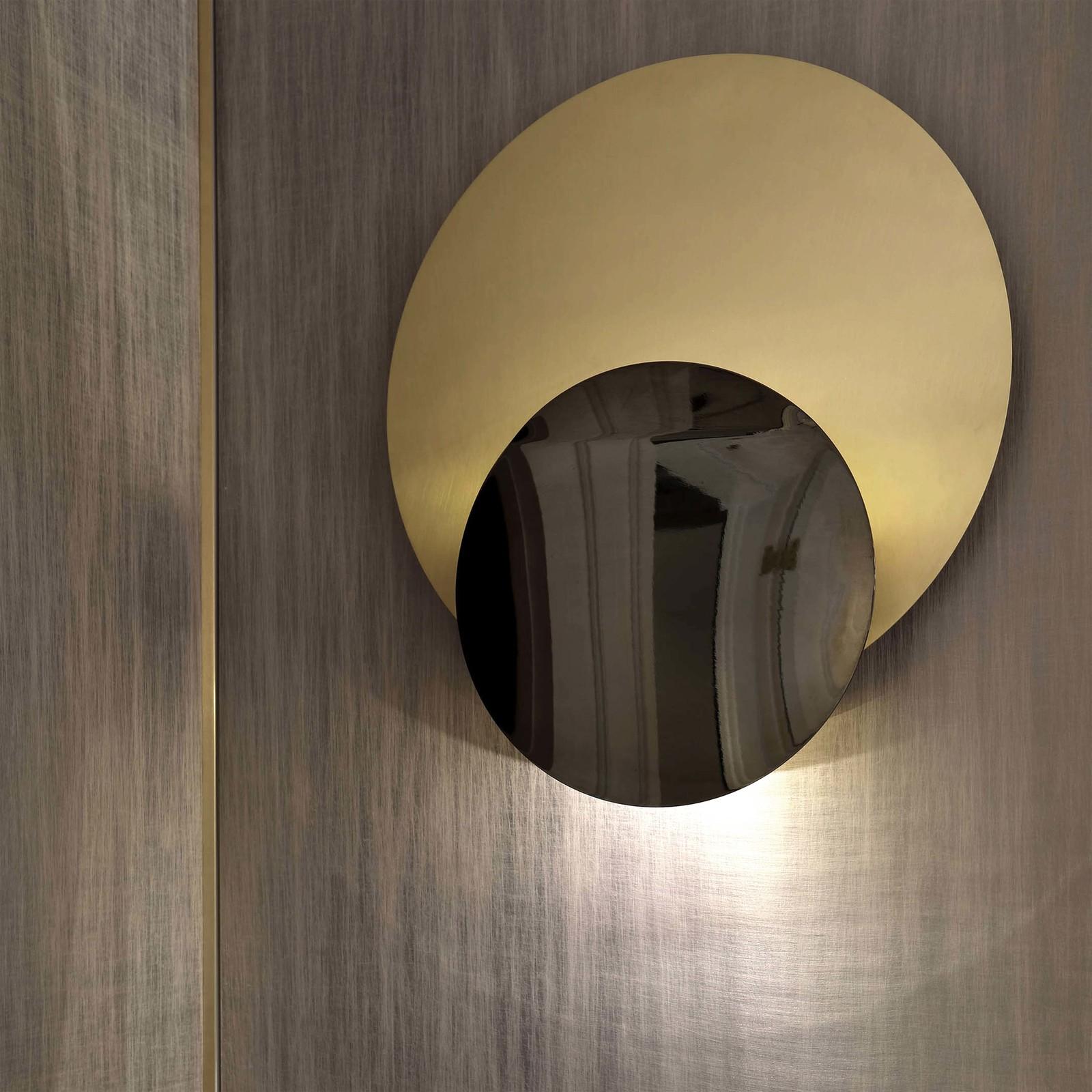Italian Scur and Ciar Sconce by Isacco Brioschi For Sale