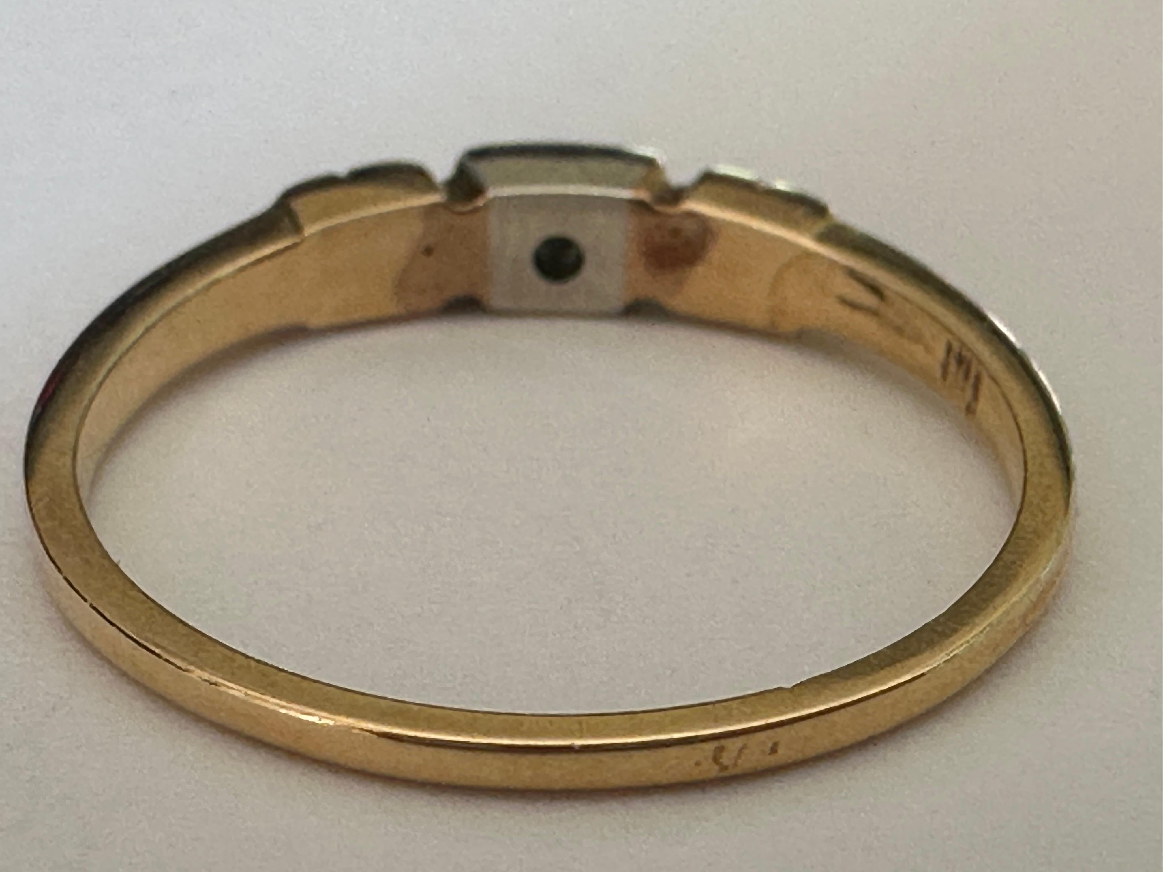 SD3325 Fascia di diamanti antichi vittoriani In condizioni buone in vendita a Denver, CO