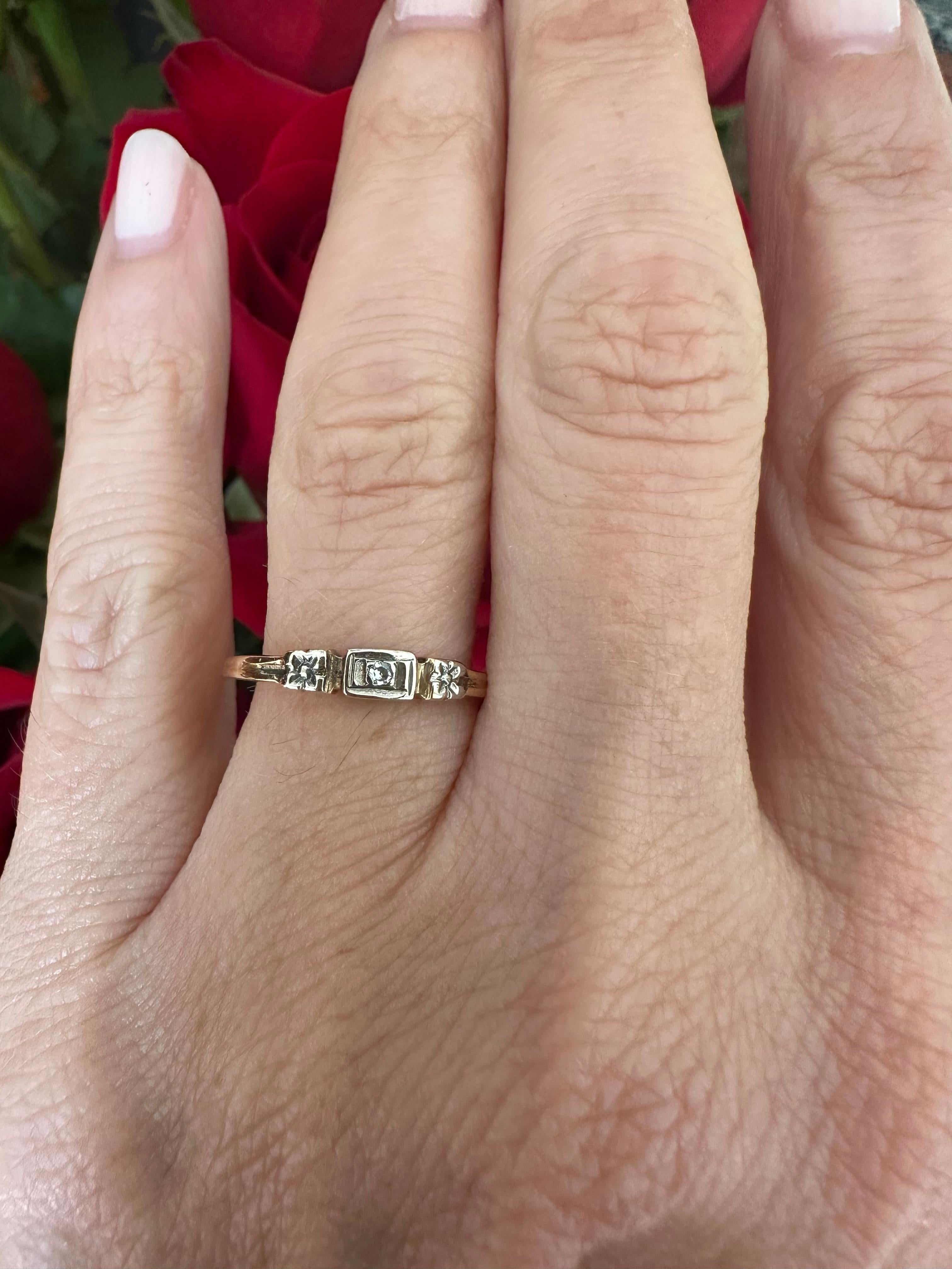 SD3325 Fascia di diamanti antichi vittoriani in vendita 2