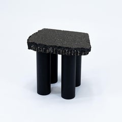 Sdanley Shen Asphalt Side Table / Stool Contemporary Design