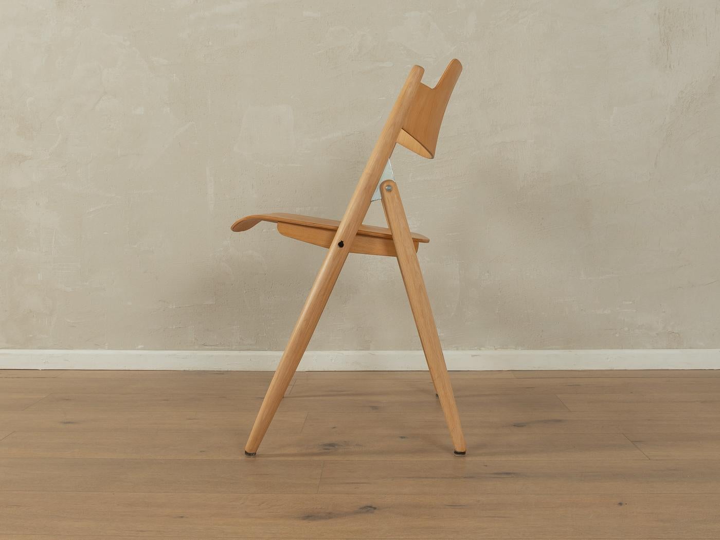 Mid-Century Modern SE 18 Folding Chairs by Egon Eiermann For Sale