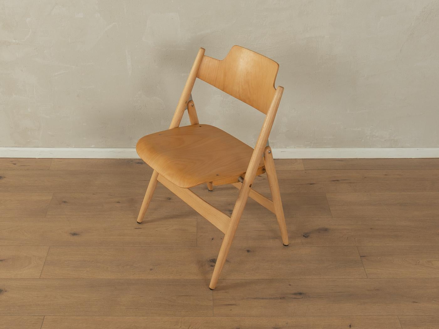 German SE 18 Folding Chairs by Egon Eiermann For Sale