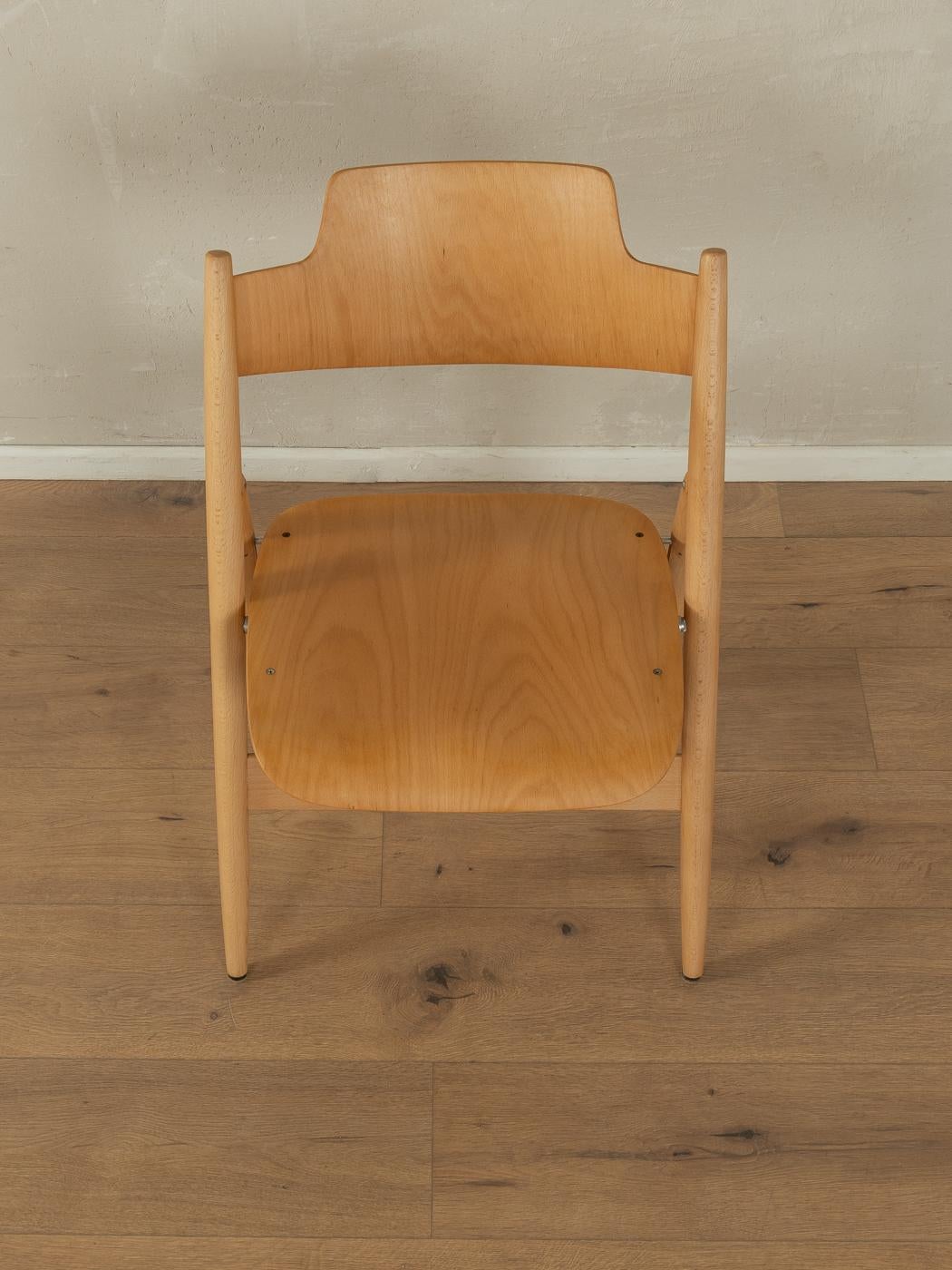 SE 18 Folding Chairs by Egon Eiermann For Sale 2