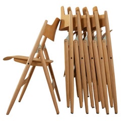 SE 18 Folding Chairs by Egon Eiermann