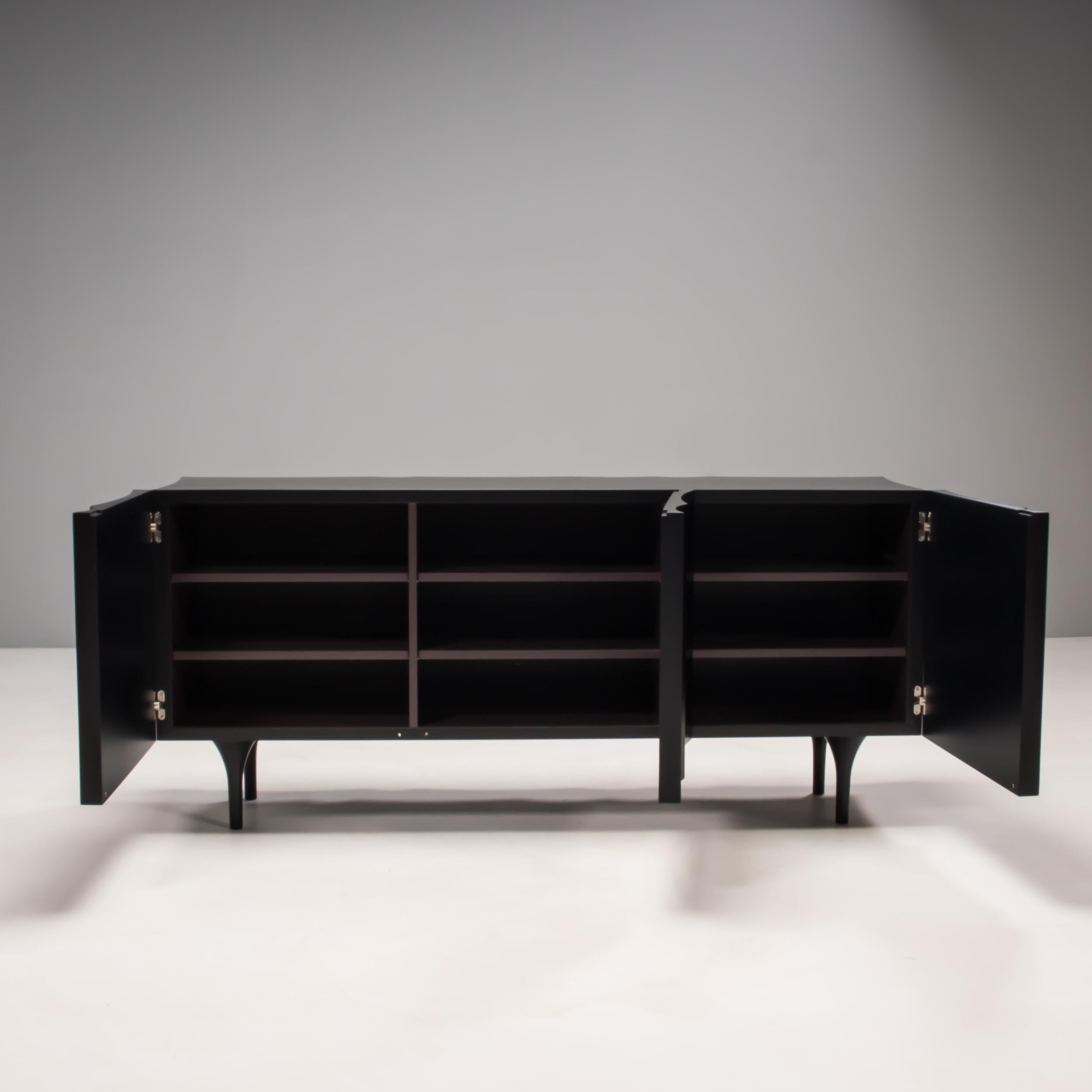 Minimalist Sé Surprise Me Contemporary Black Sideboard by Damien Langlois-Meurinne