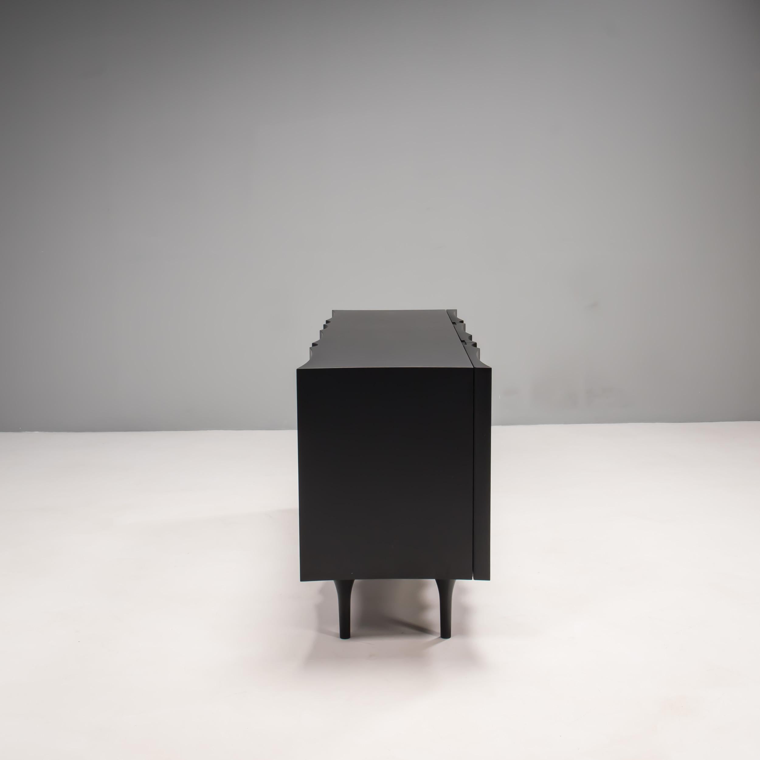 Wood Sé Surprise Me Contemporary Black Sideboard by Damien Langlois-Meurinne