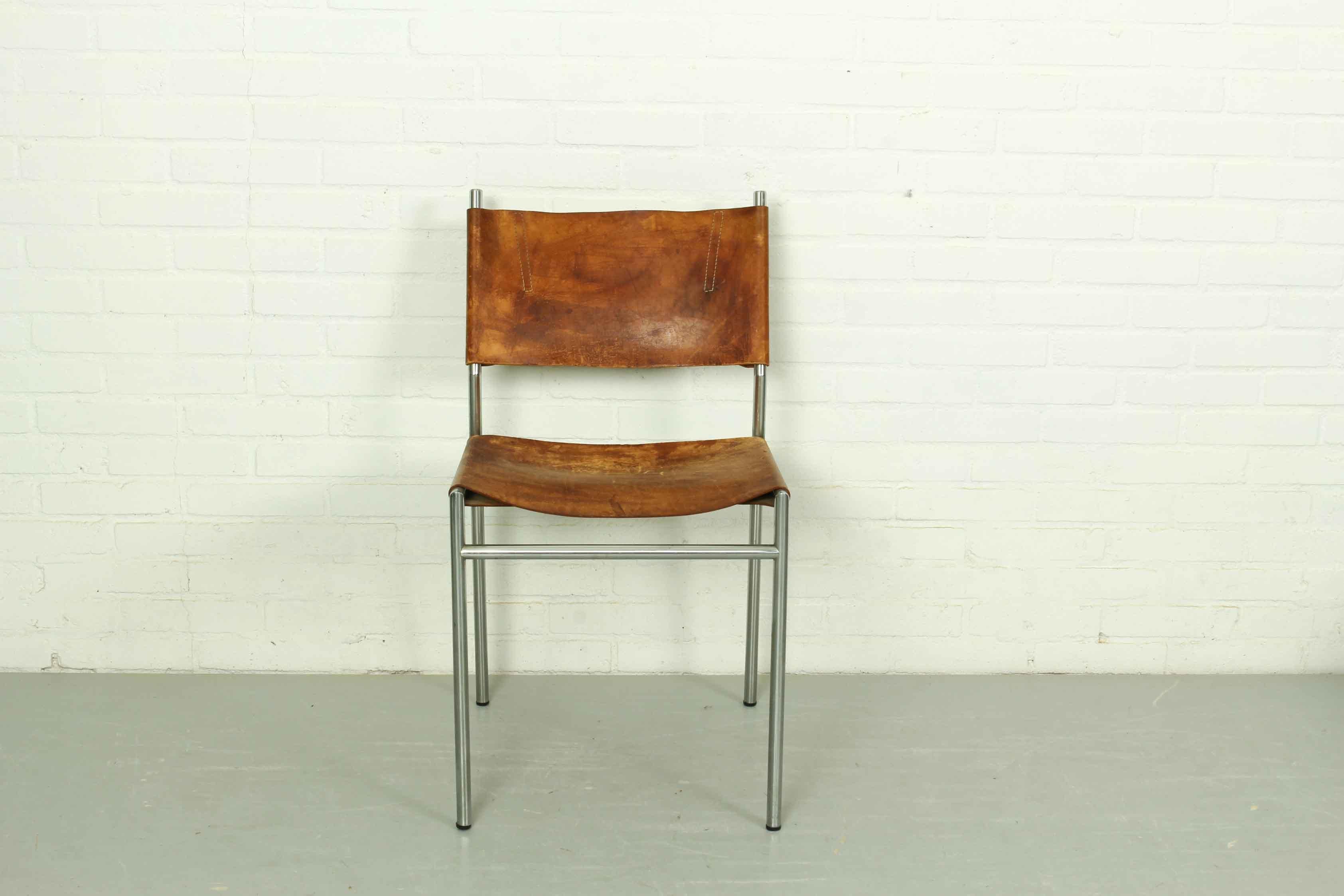 Mid-Century Modern SE06 Dining Chair by Martin Visser for Spectrum, 1970s
