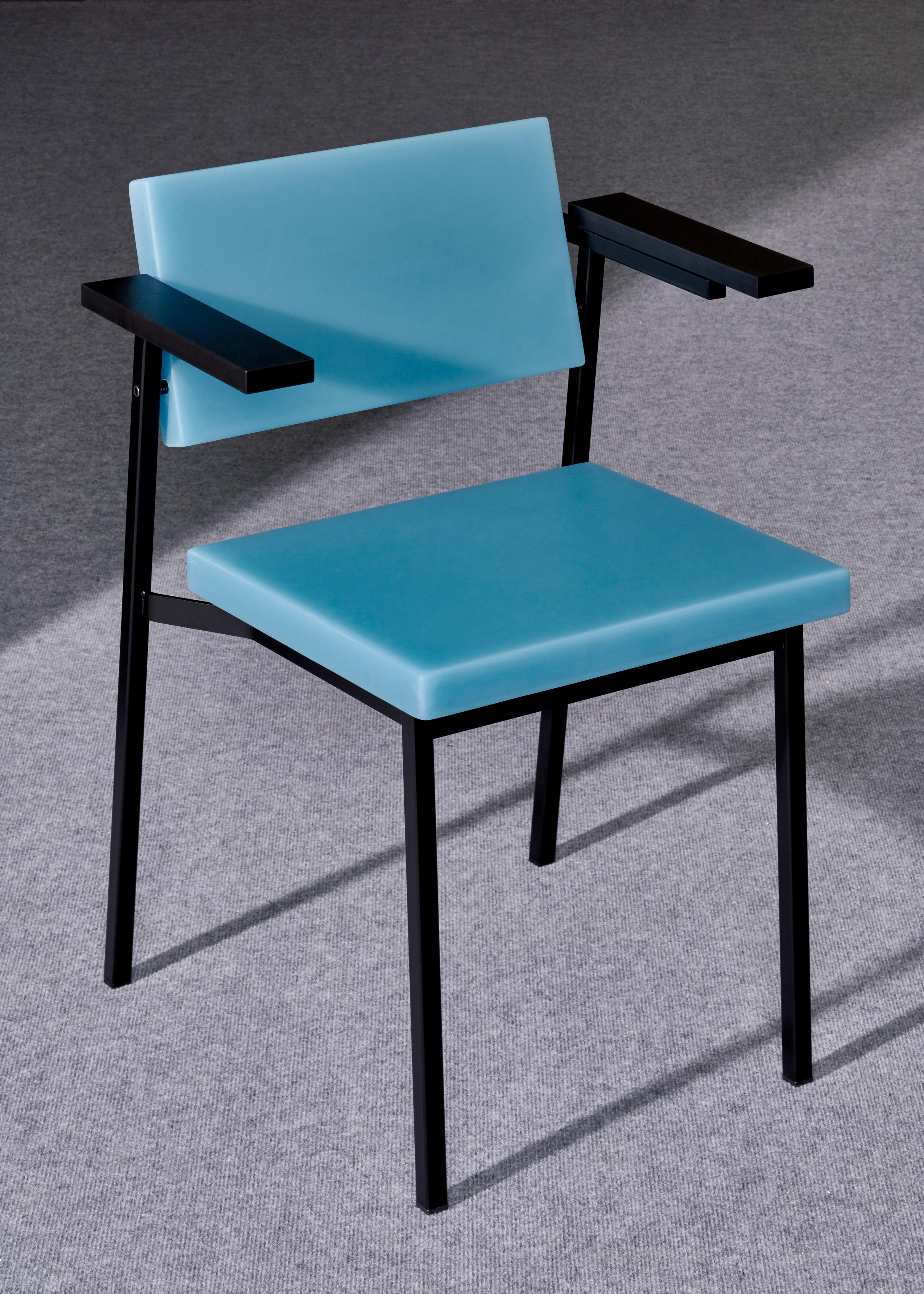 Zeitgenössischer SE69-Stuhl aus Harz 2019 von Sabine Marcelis (Pulverbeschichtet) im Angebot