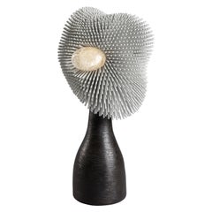 Lampe de table 'Sea Anemone' en bronze noir de Pia-Maria Raeder