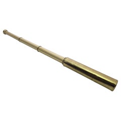 Sea Captains Solid Brass Spyglass Telescope