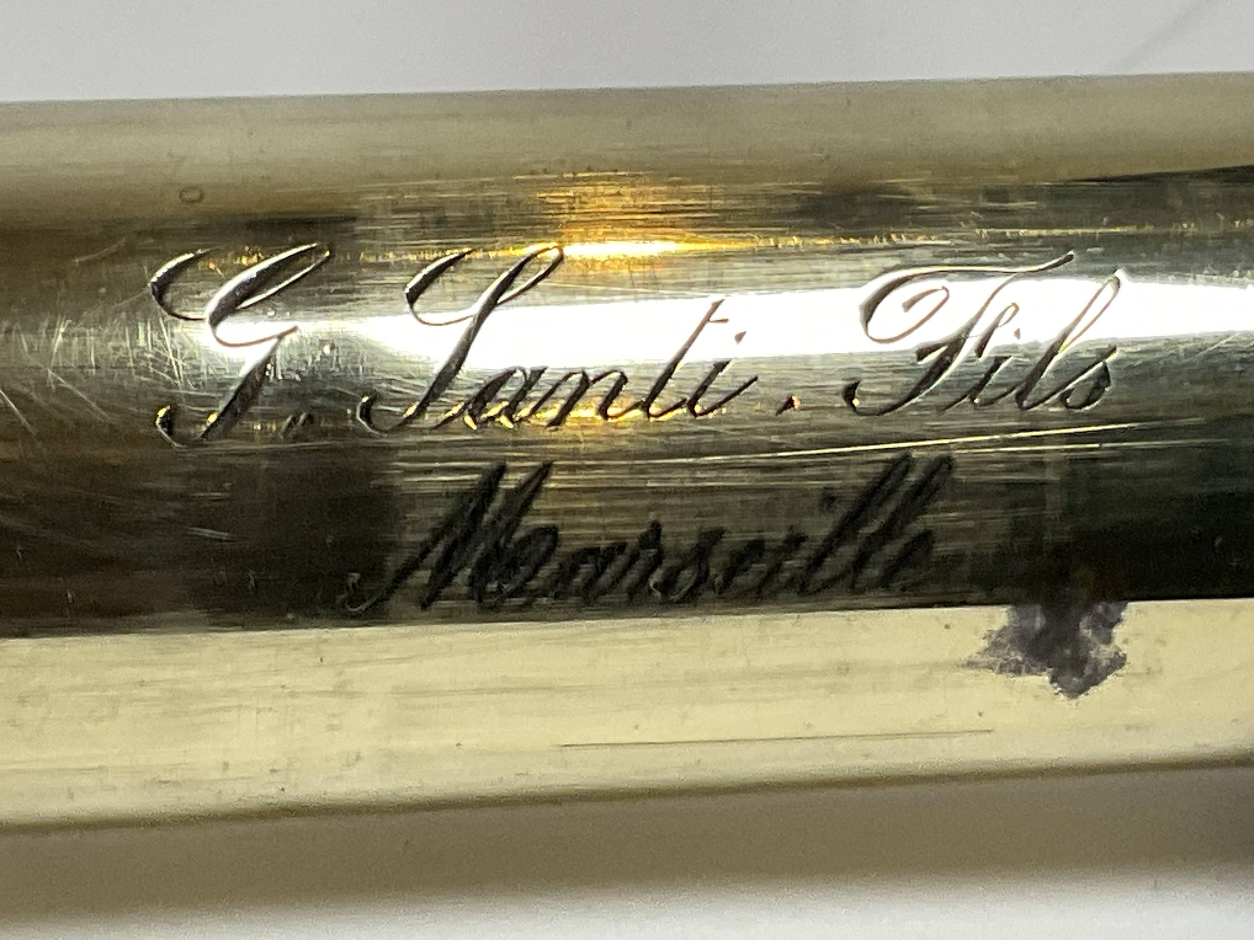 Telescope des capitaines des mers de G Santi Fils Marseille en vente 4