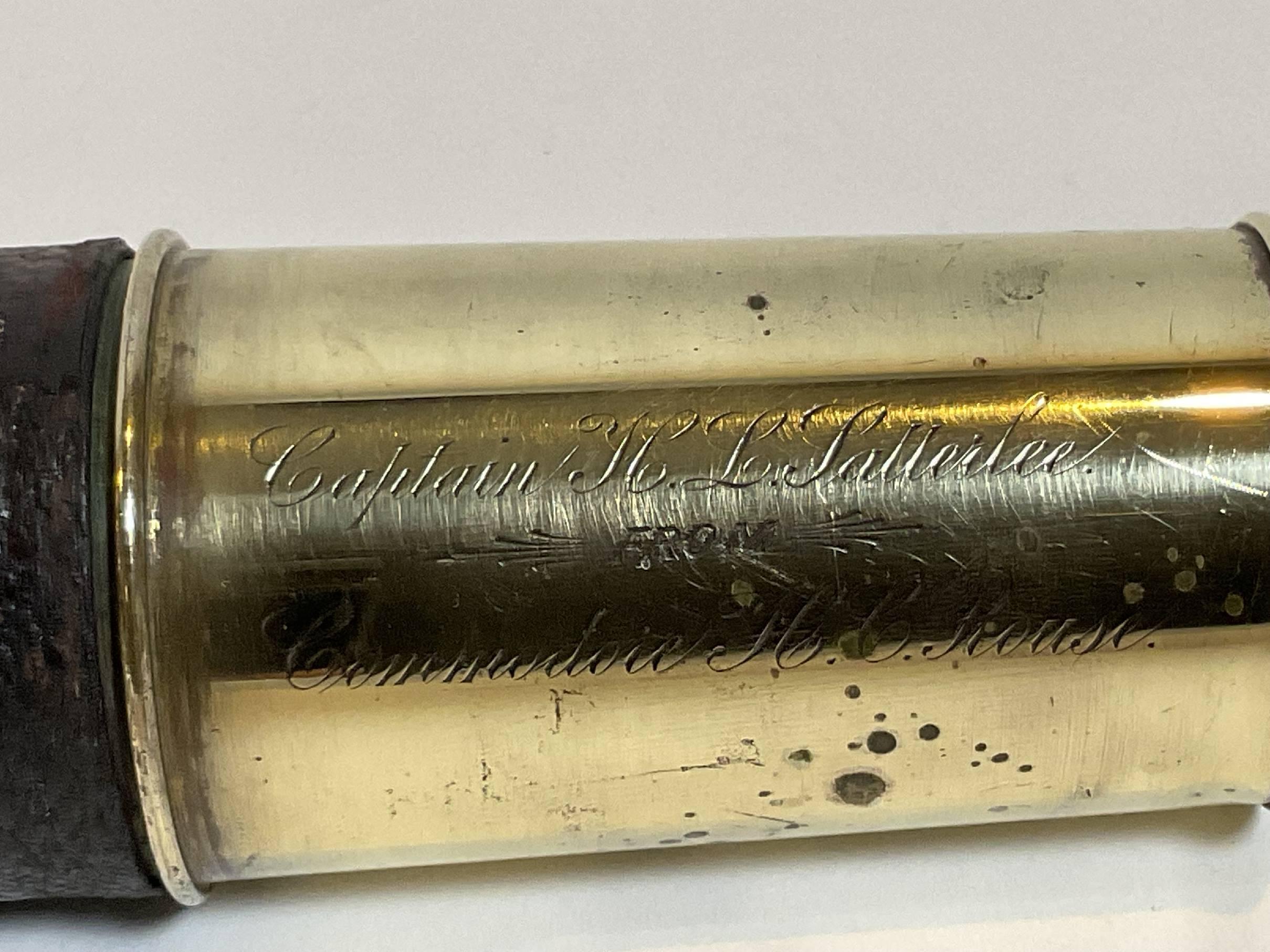 Telescope des capitaines des mers de G Santi Fils Marseille en vente 1