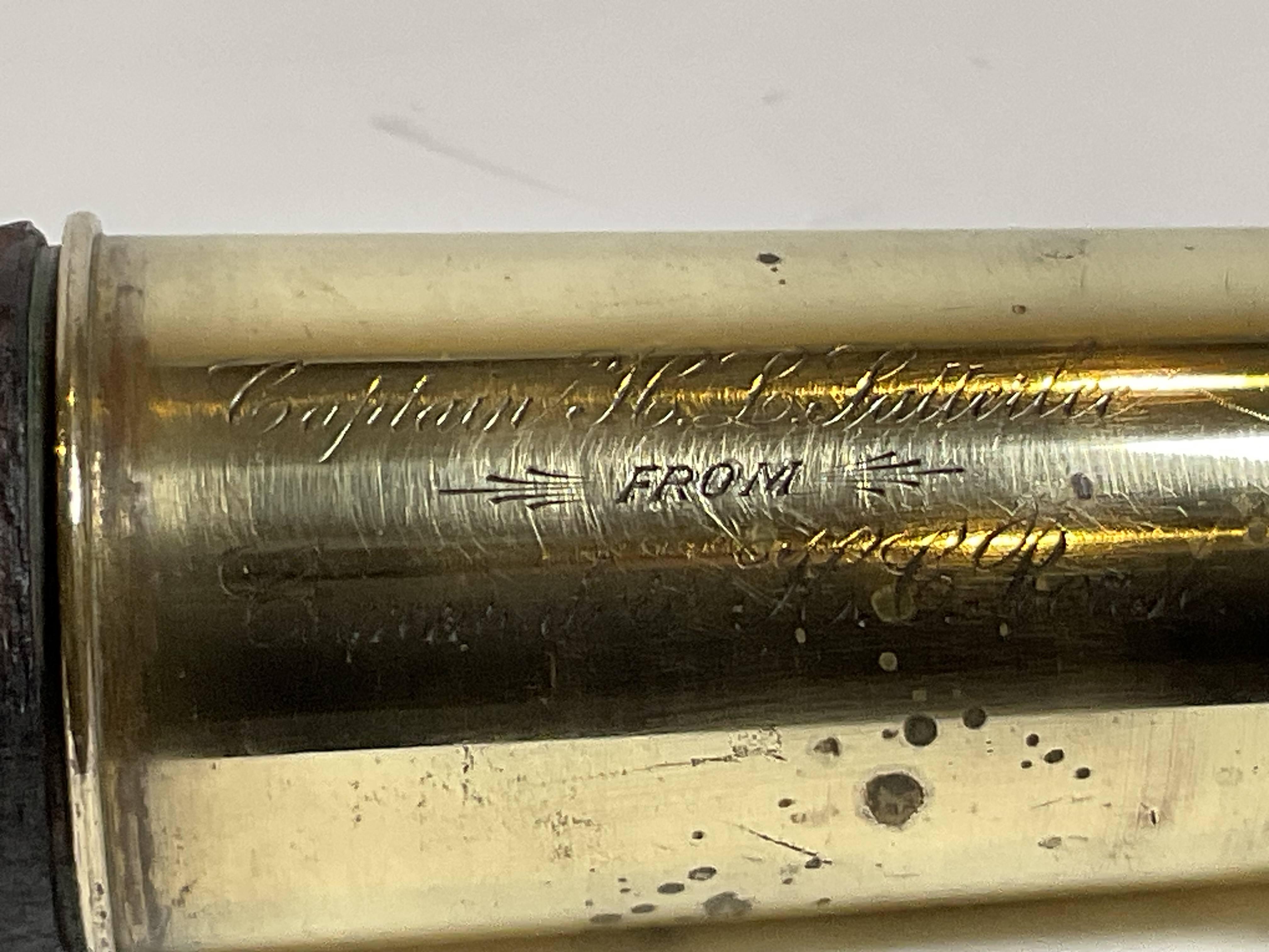 Telescope des capitaines des mers de G Santi Fils Marseille en vente 2