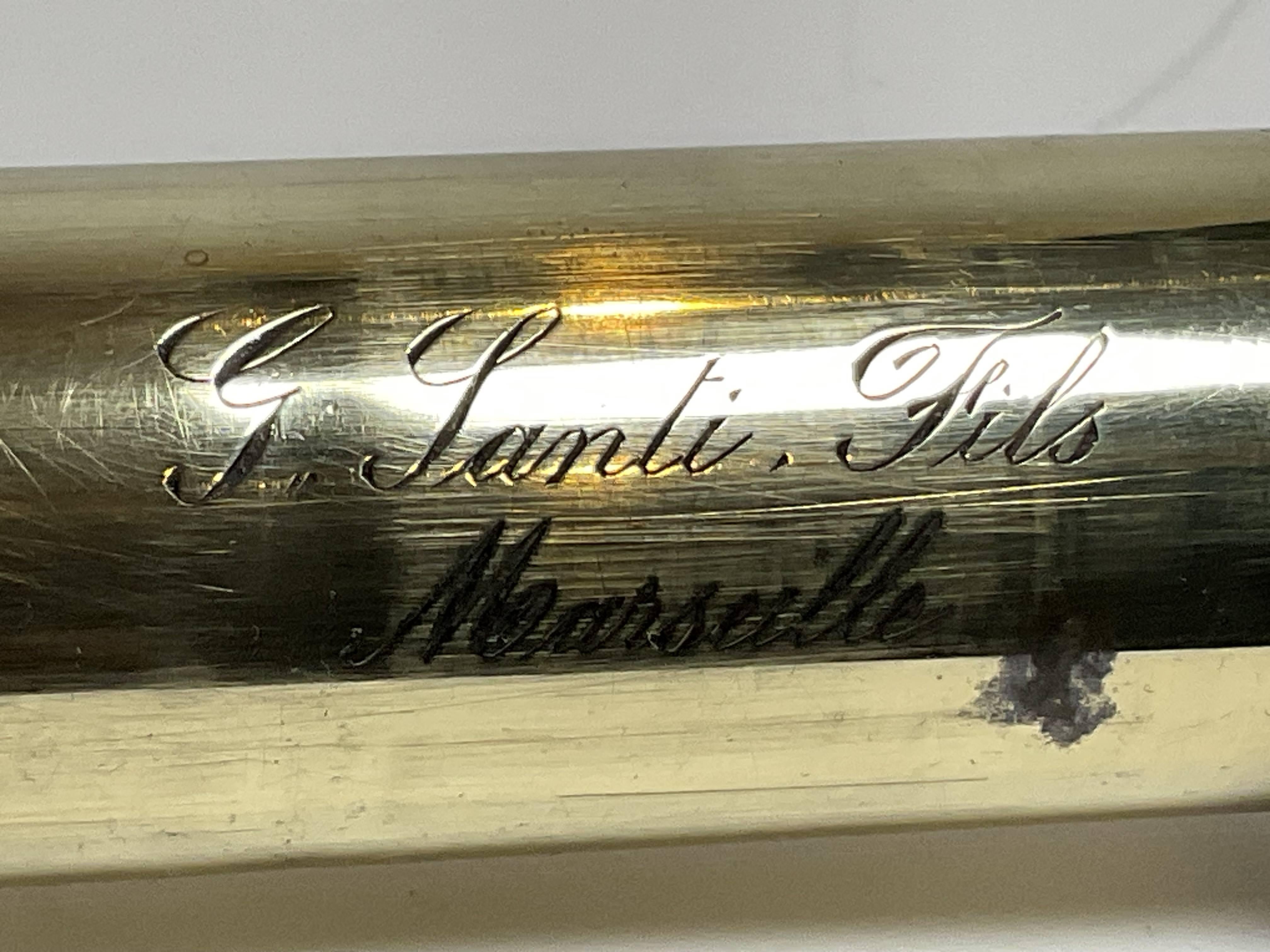 Telescope des capitaines des mers de G Santi Fils Marseille en vente 3