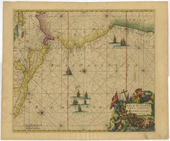 Sea Chart of Central America and the Northwest Coast of South America, ca.1745