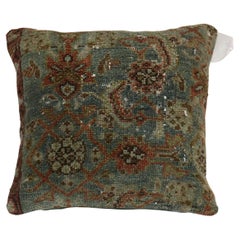 Écume de mer Terracotta Perse Traditionnel Laine Antique Tapis Oreiller