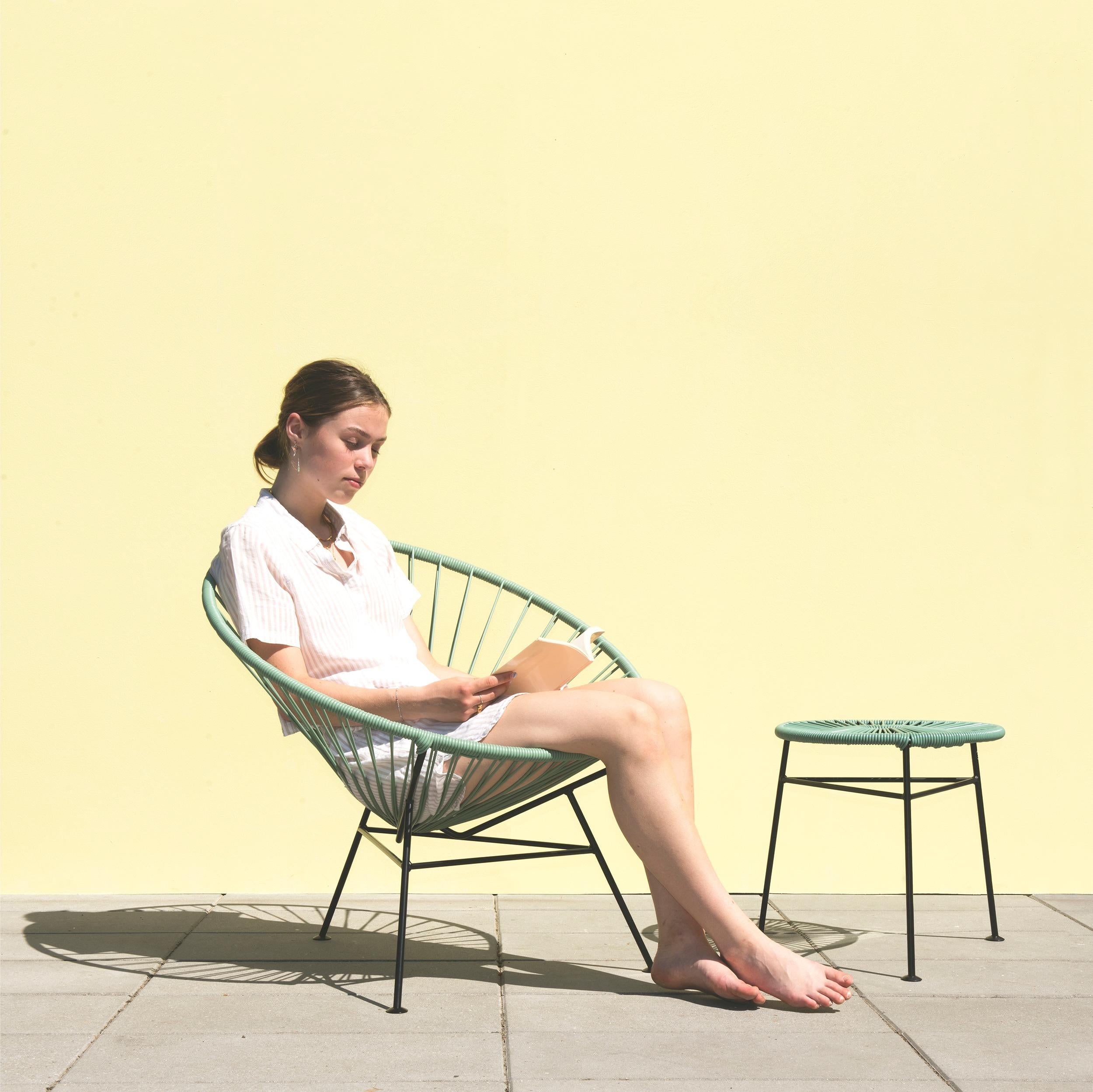 Tabouret Centro vert de mer par OK Design Neuf - En vente à Geneve, CH