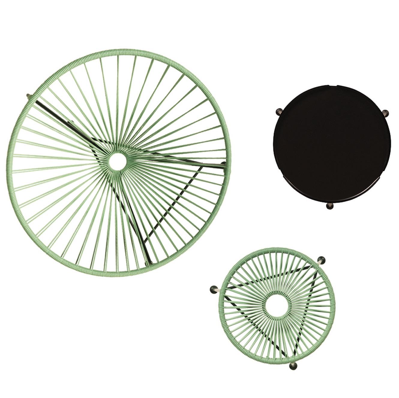 Tabouret Centro vert de mer par OK Design en vente 1