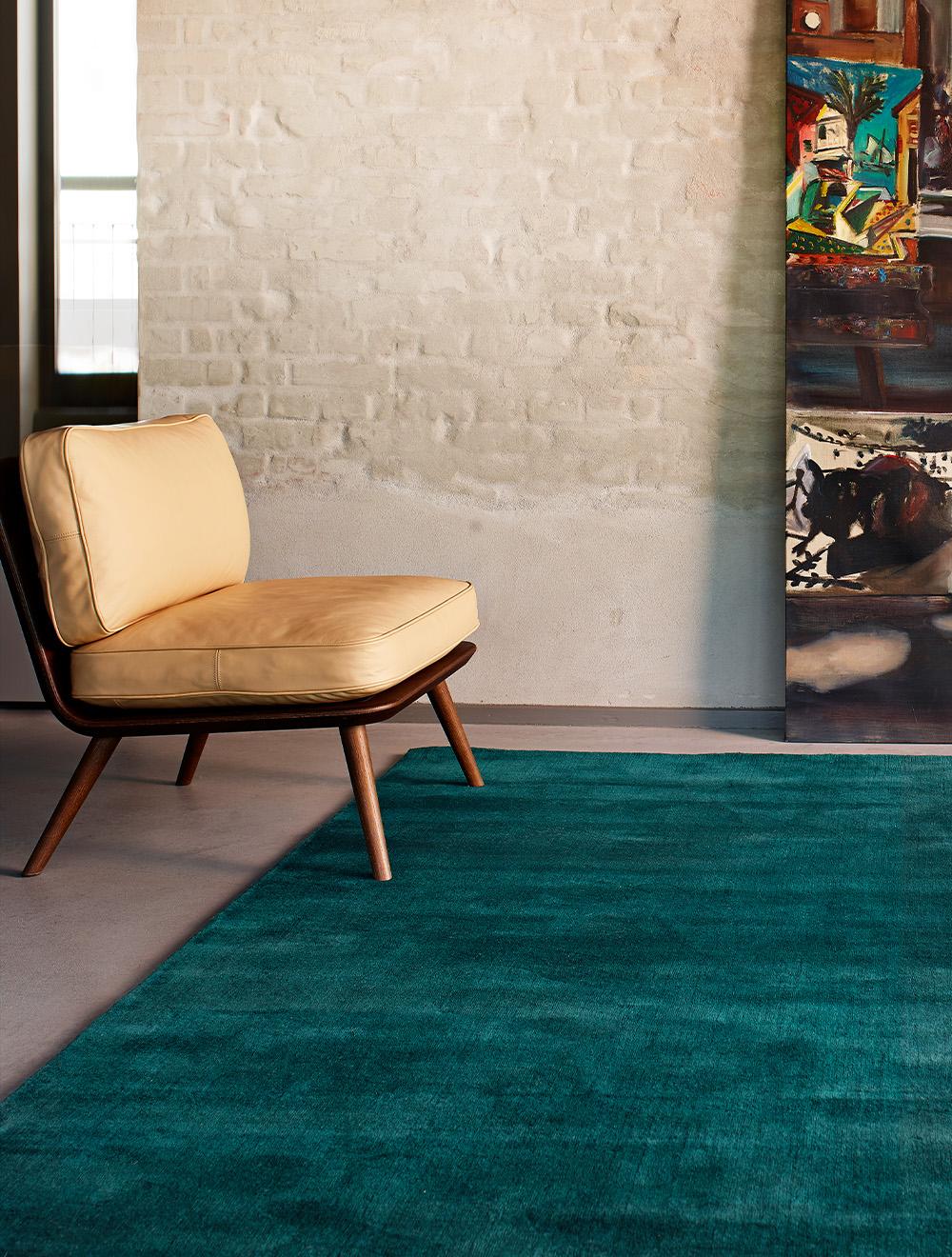 Danish Sea Green Earth Carpet by Massimo Copenhagen For Sale