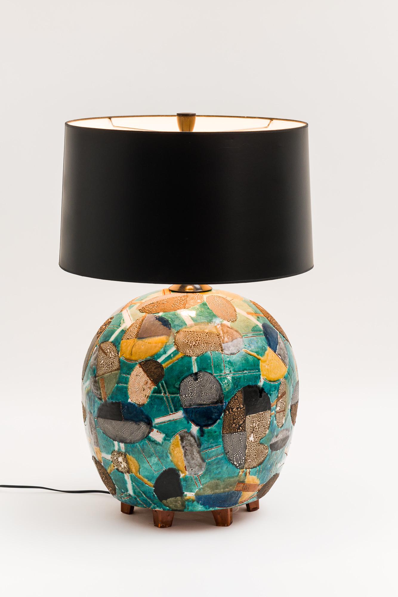 Christopher Russell, lampe vert de mer, États-Unis Neuf - En vente à New York, NY