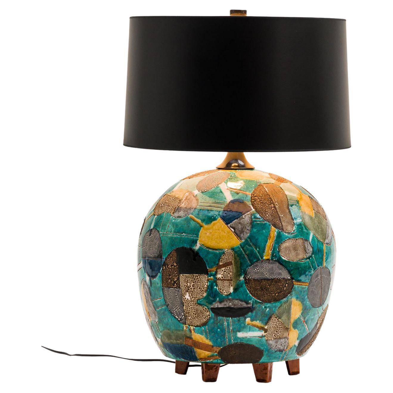 Christopher Russell, Sea Green Lamp, USA For Sale