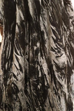 Sea GreenSilk Velvet Shawl