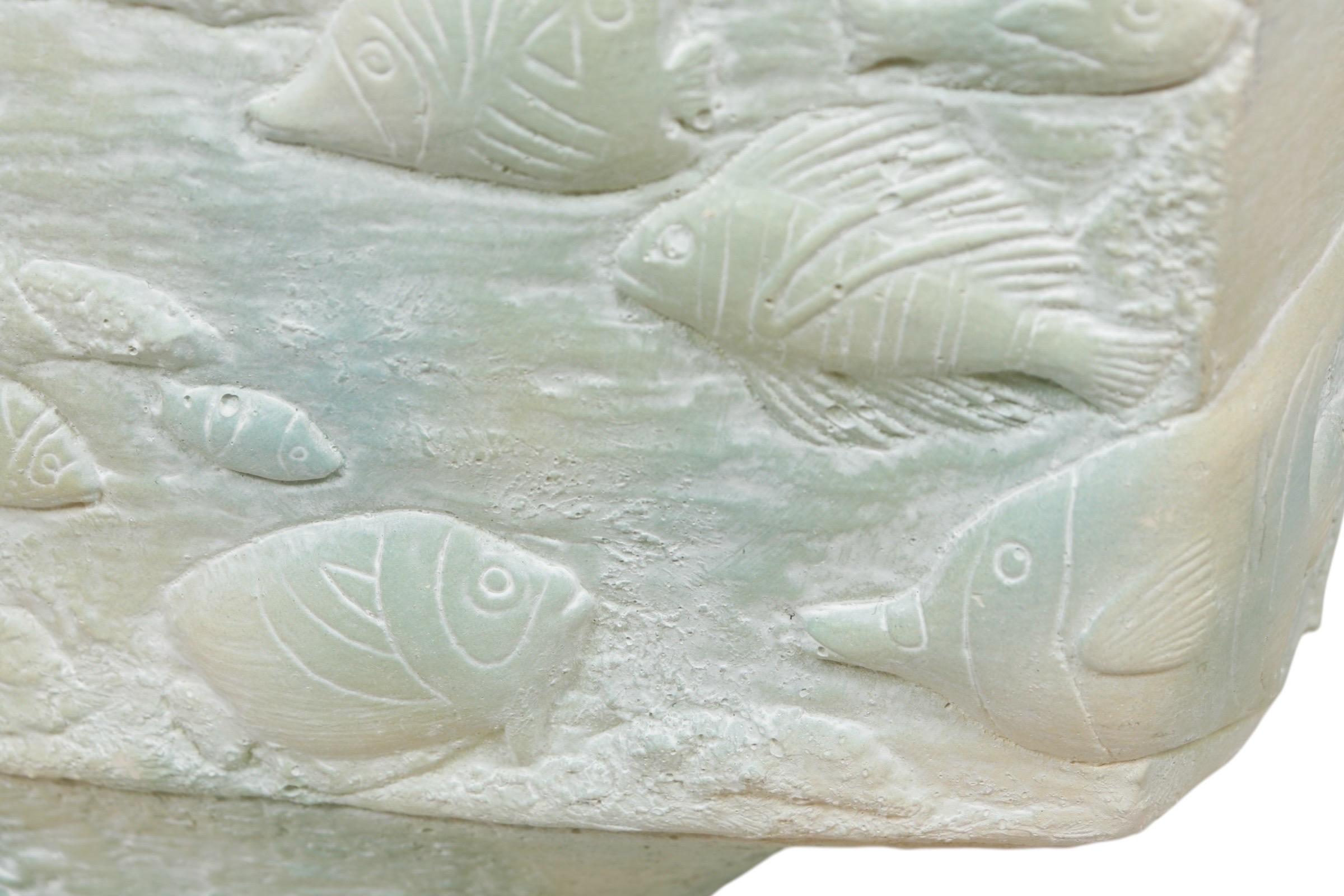 Sea Life Ceramic Table Lamp For Sale 2