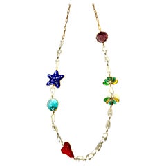 Collier long Sea Life de GRIPOIX Paris