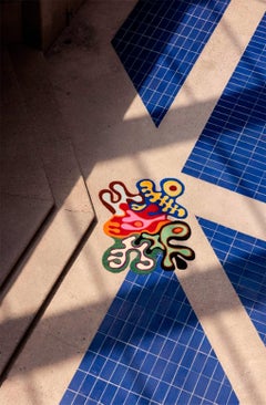 Meer des reflektierenden Bewusstseins Teppich