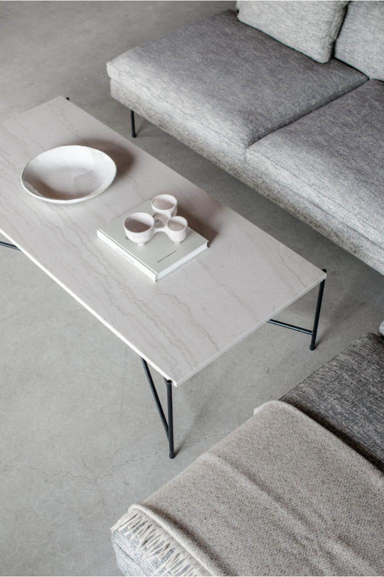 Fait main Table basse perles de mer de Croft House en vente