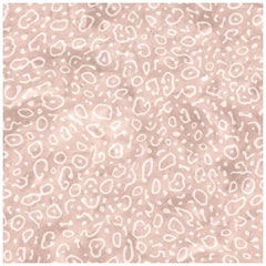 Papier peint Sea Ray de créateur en bois de rose « crème et rose-Neutral »