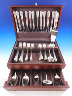 Sea Sculpture by Gorham Sterling Silver Flatware Set for 12 Service 66 pieces