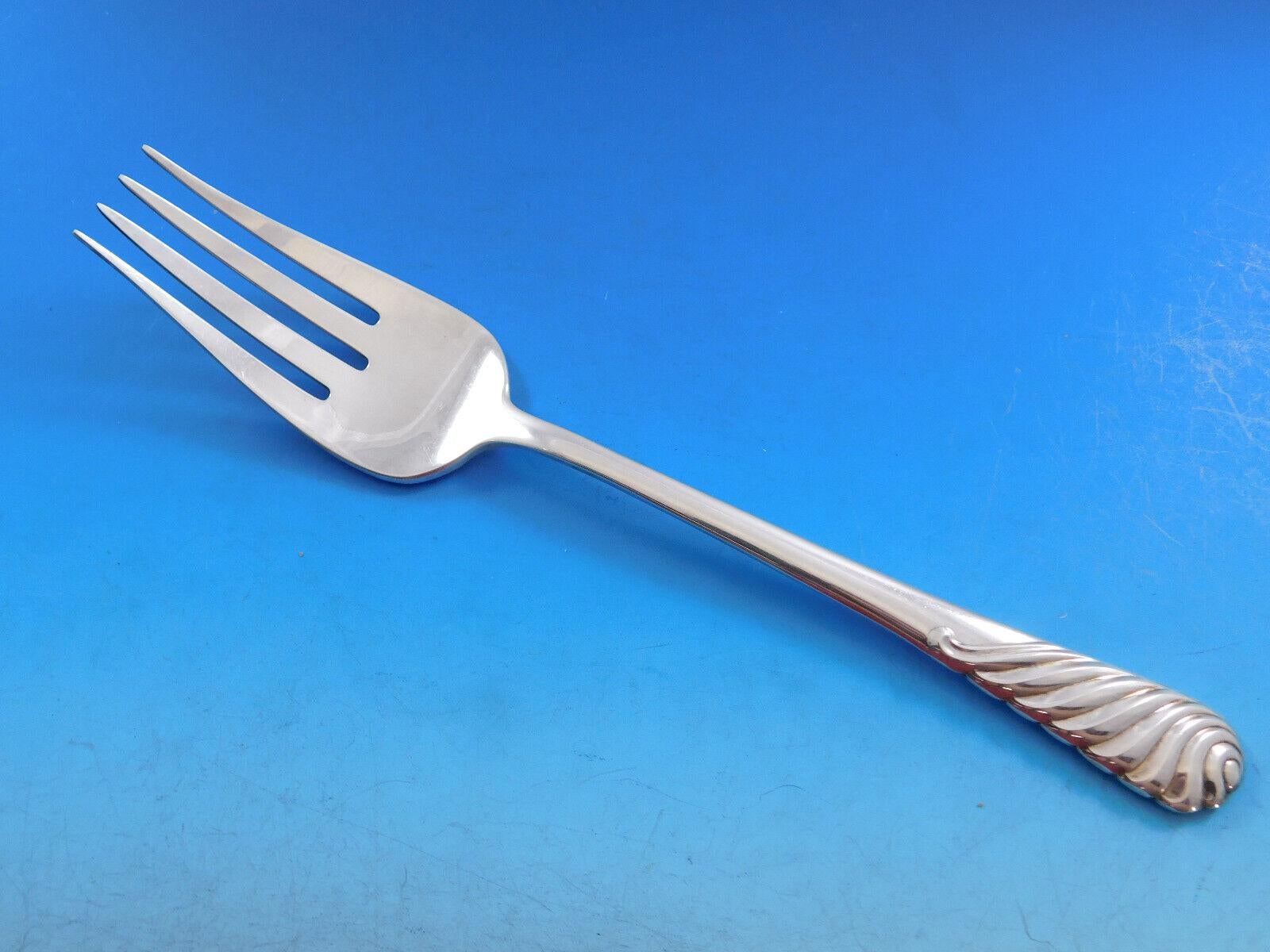 Juego de Cubiertos de Plata de Ley Escultura Marina de Gorham para 12 Servicio 66 piezas en venta 2