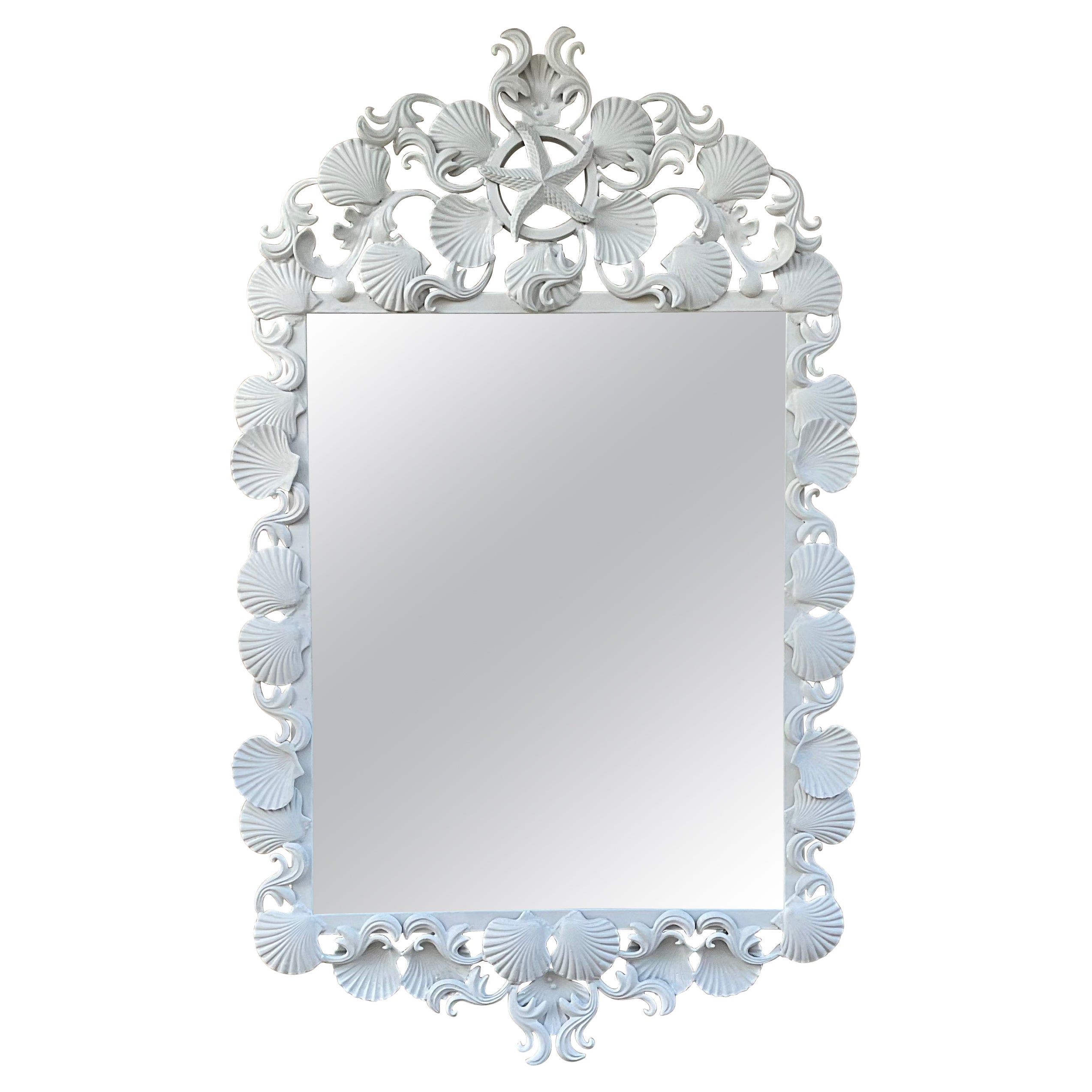 Sea Shell Iron Mirror