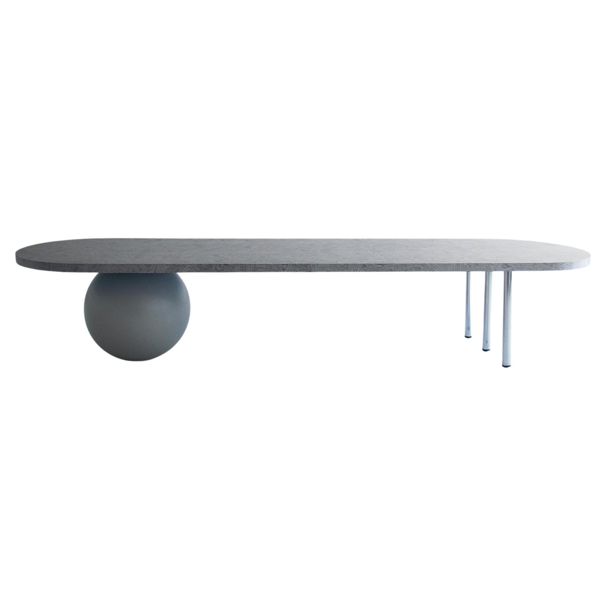 Sea Surface Long Low Table by Studio Christinekalia For Sale