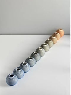 Sea to Land Installation of 11 Orbits Hand Crafted by Award Winning UK Artist