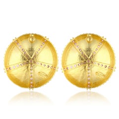 Sea Urchin Earrings - Rose Pink